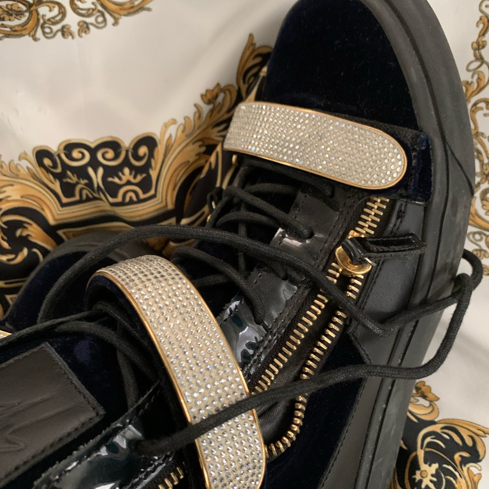 giuseppe zanotti sneakers With Diamonds